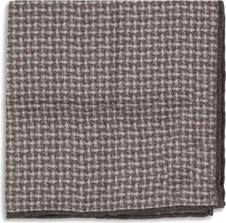 Brunello Cucinelli Bruine Zijden Sjaal