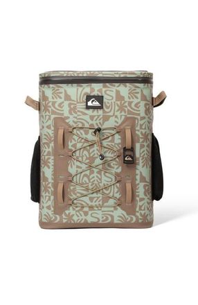 Quiksilver Shoreline 20L Multi-Layer Insulated Cooler Backpack with Bottle Opener in Terra at Nordstrom