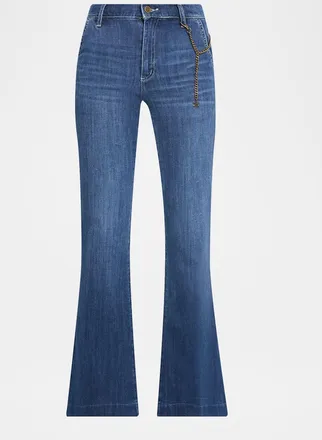 Kobi Halperin Keren Flare-Leg Denim Pants