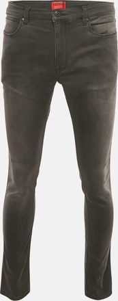HUGO BOSS Black Washed Stretch Denim Jeans L Waist