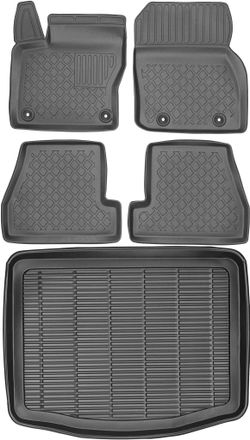 OEM Juego De Alfombrillas Para Coche Y Maletero Para Ford Focus Iii Hatchback (2010-2018)