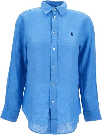 Polo Ralph Lauren Donna, Camicette, Blu, S, new