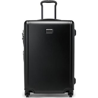 Tumi Ventra Large Expandable Checked Suitcase in Black Texture at Nordstrom
