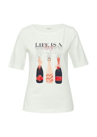 s.Oliver Black Label Print-Shirt