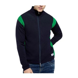Dirk Bikkembergs Hombre, Jerseys, Azul, Talla: S