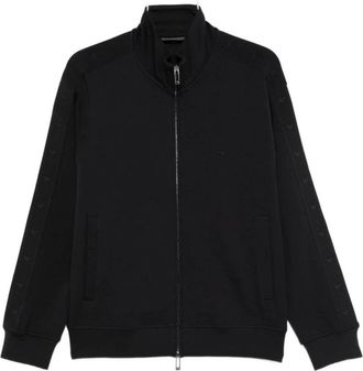 Emporio Armani Full-Zip Track Jacket - Heren - Vesten met rits - Blauw - 2XL - Hoodies & sweatvesten