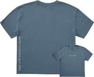 Life is good Crusher Boxy T-Shirt