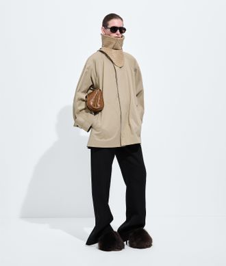 Bottega Veneta Cotton Trench Coat - Beige - Women - 0