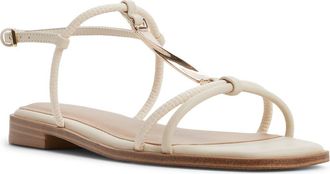 Aldo Ebaeryn Ankle Strap Sandal in Other White at Nordstrom, Size 6.5