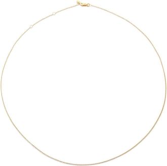 Monica Vinader 14kt yellow gold Super Fine Chain necklace - women - 14kt Yellow Gold - One Size