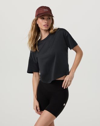【関税&送料込】Coperni Top Black Coperni Ruched cut-out black top - Black - Women