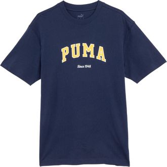 Puma Squad Graphic T-shirt Navy 684366-14