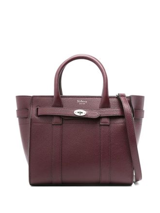 Mulberry Bayswater leather tote bag - women - Calf Leather - One Size - Red