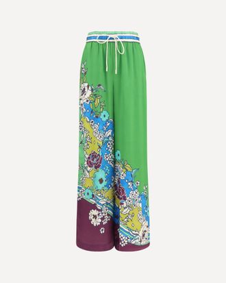 Alemais Nanci silk Pants Female 10