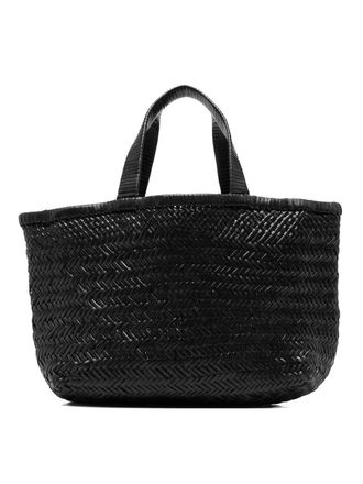 Maneb&igrave; Medium Leather Tote Bag