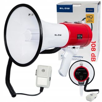 OEM Meg&aacute;fono, Sirena, Alarma, Micr&oacute;fono, Muy Potente Para Marchas Y Protestas, 30w, 108db, Alta Calidad