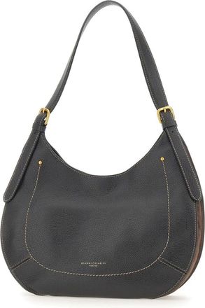 Gianni Chiarini Gabry Schoudertas - Dames - Schoudertassen - Zwart - ONE Size - Leer - Tassen
