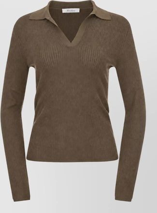 Max Mara silk cashmere sleeveless knitted top