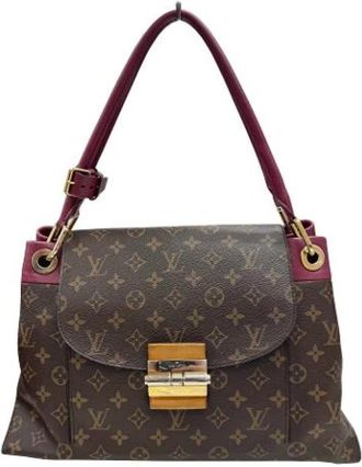 Louis Vuitton Pre-owned Canvas Handtas - Dames - Vintage Handtas - Bruin - ONE Size - Vintage