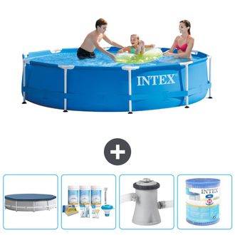 Intex Piscina Con Estructura Redonda - 305x76 Cm - 7-piezas S31471