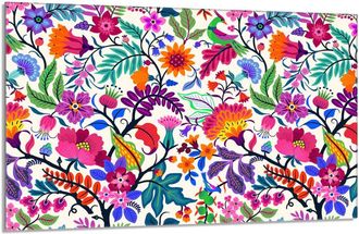 OEM Protector De Cristal Para Encimera De Cocina 80x52 Flores