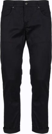 Dondup Alex Super Skinny Zwarte Jeans - Heren - Slim Fit Jeans - Zwart - W30 - Katoen - Jeans