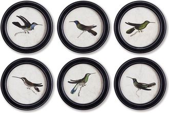 Napa Home & Garden Hummingbird Round Petite Prints