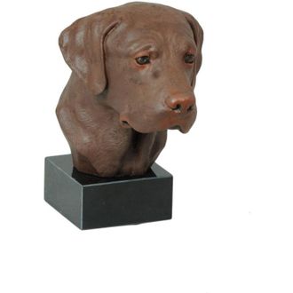 OEM Labrador Retriever - Estatuilla Pintada, Figura, Realizada Por El Artista, Marca Art-dog