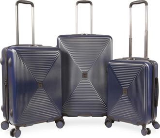 Original Penguin Finnes 3-Piece Hardside Luggage Set in Navy at Nordstrom Rack