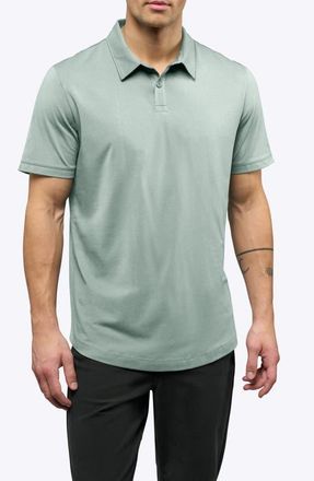 Cuts Trim Fit Cotton Blend Polo in Slate Grey at Nordstrom, Size Xx-Large