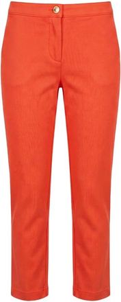 Trussardi Pantaloni dritti - - Trousers - Donna - Arancione - S