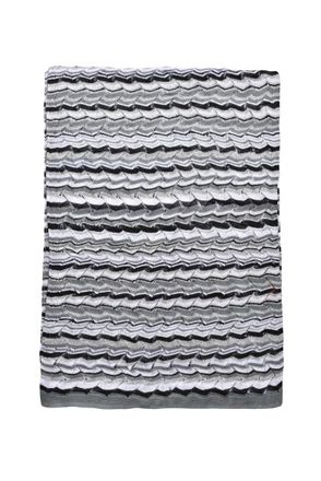 Missoni Cotton Viscose Polyamide Scarf - White/Black