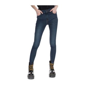 Levi's Jeans, Dames, Blauw, W26 L28, Denim, 720 High Rise Super Skinny Jeans