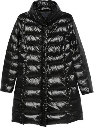 Fay Dames, Mantels, Zwart, Maat: L Polyamide