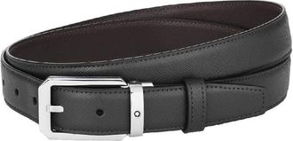 Montblanc Montblanc Reversible Leather Belt Black/Brown, 30 mm