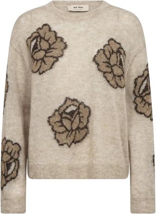 Mos Mosh MOS Mosh, Dames, Truien, Bruin, Maat: XL