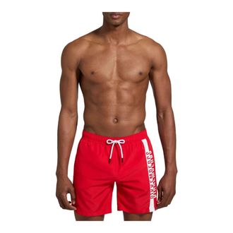 Dirk Bikkembergs Hombre, Trajes de ba&ntilde;o, Rojo, Talla: S