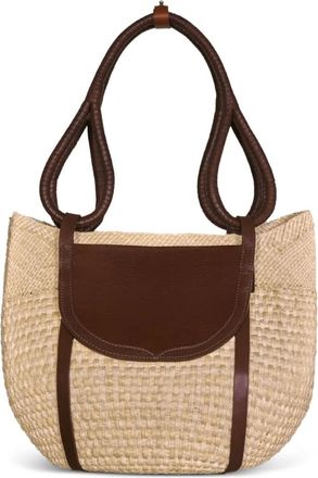 Johanna Ortiz Borsa tote After Life Journey - Toni neutri