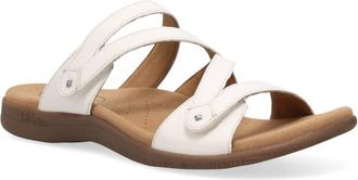Taos Womens Double U Sandals In White