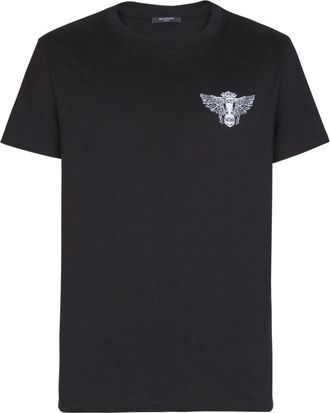 Balmain Hombre, Camisetas, Negro, Talla: XS