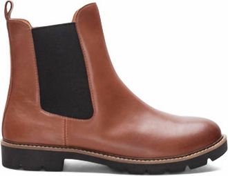 Aetrex Womens Hannah Arch Support Boot In Cognac