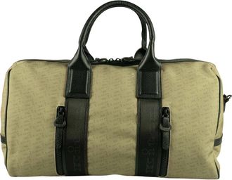 Kiton Travelbag Regular Fantasy - Heren - Weekendtassen - Groen - ONE Size - Katoen - Tassen