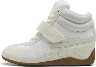 Puma Sneakers Speedcat Wedge da donna, Scarpe, Bianco, 35.5