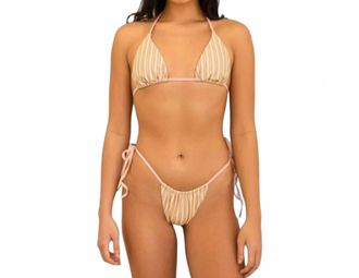 Dippin' Daisy's Swimwear Paris Bottom In Nostalgia Stripe