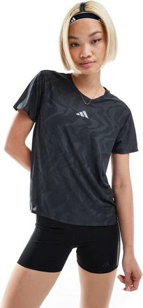 adidas adidas Training - Ultimate - T-shirt nera con stampa-Nero