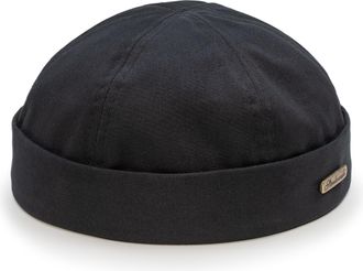 Sterkowski Docker Cap | 100% Softened Cotton Beanie for Men and Women Skull Green Street Fisherman hat Mens Leon The Professional Sailor Hats 60 cm Black