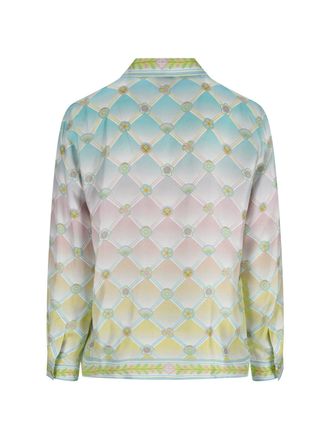 Casablanca Mens Shirts Multicolour Silk