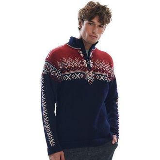 Dale of Norway 140Th Anniversary Sweater - Mens in Navy/red Rose/off White at Nordstrom, Size Small