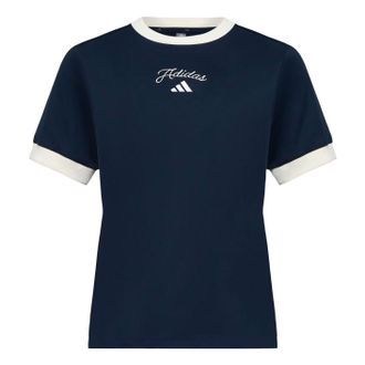 adidas (WMNS) adidas Short-Sleeve T-Shirt Asia Sizing Aurora Ink KZ1581