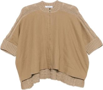 Max Mara Miresia Knitted Zip Cardigan